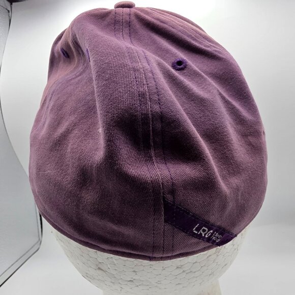 LRG x New Era 59Fifty Mens Size 7.5 Purple Fitted Cap Casual Embroidered Hat - Picture 3 of 10